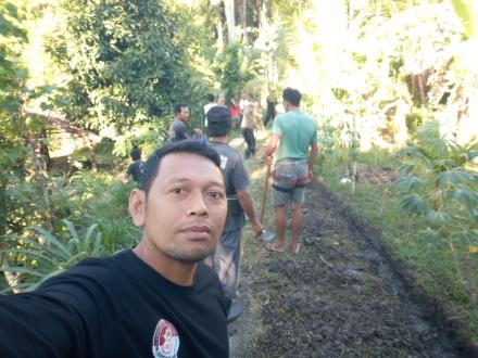 Kegiatan Gotong royong Banjar Dinas Gandongan Cendana